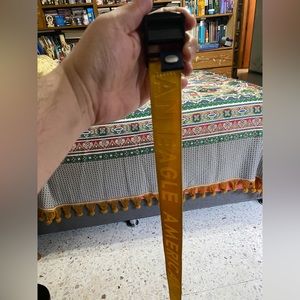 American Eagle Belt- Yellow